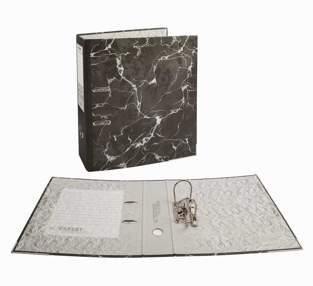 

Регистратор картон А4 торец 75мм Classic Lite черный мрамор метал. уголки EXPERT COMPLETE EC102825