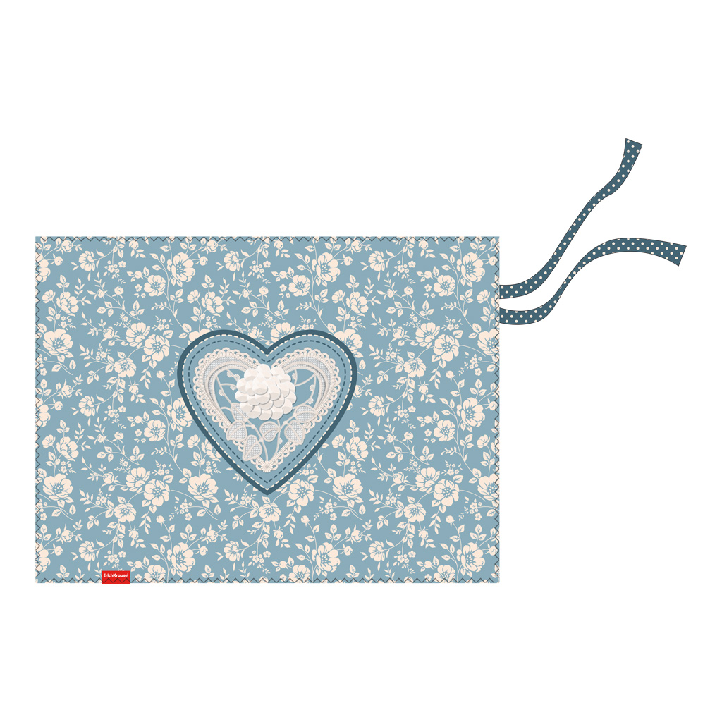 

Подкладка для письма и лепки детская A3+ текстильная Lacey Heart ERICH KRAUSE 52730 (жен)