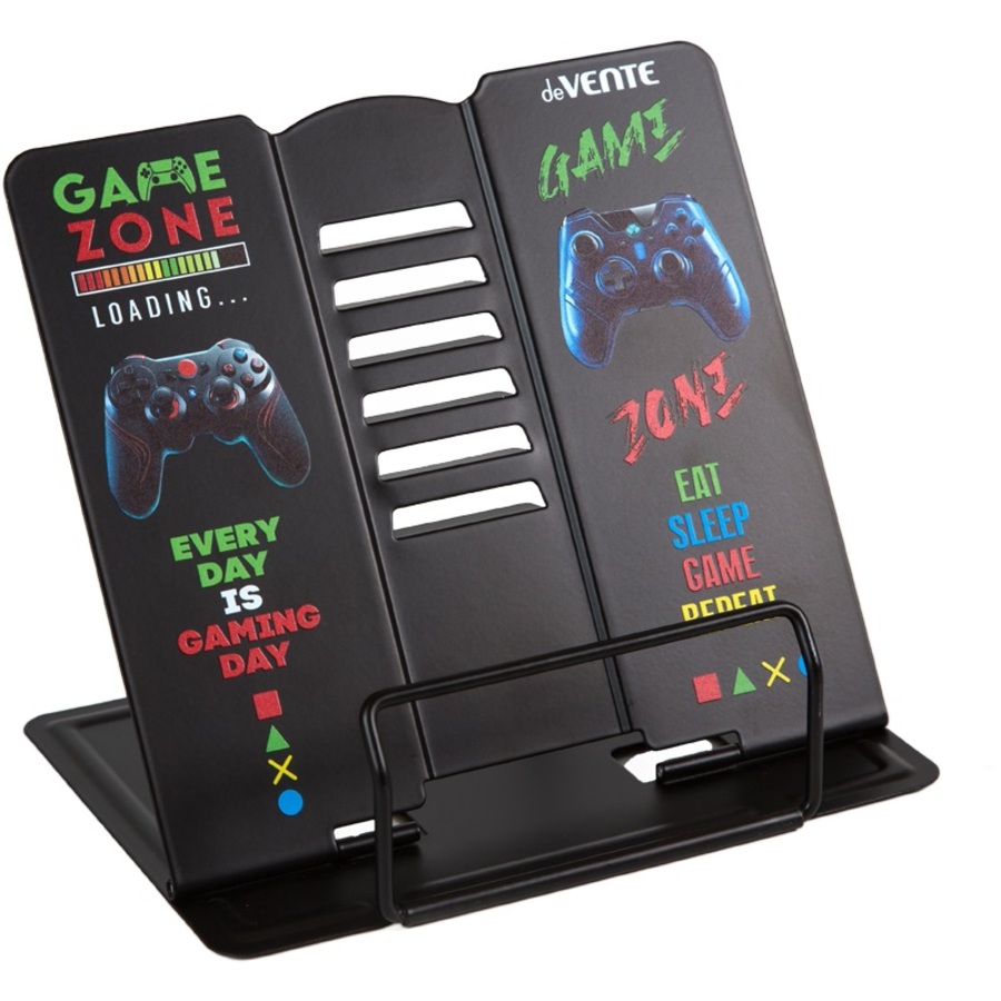 

Подставка для книг металл черный Gamer deVENTE 8063504 (муж)