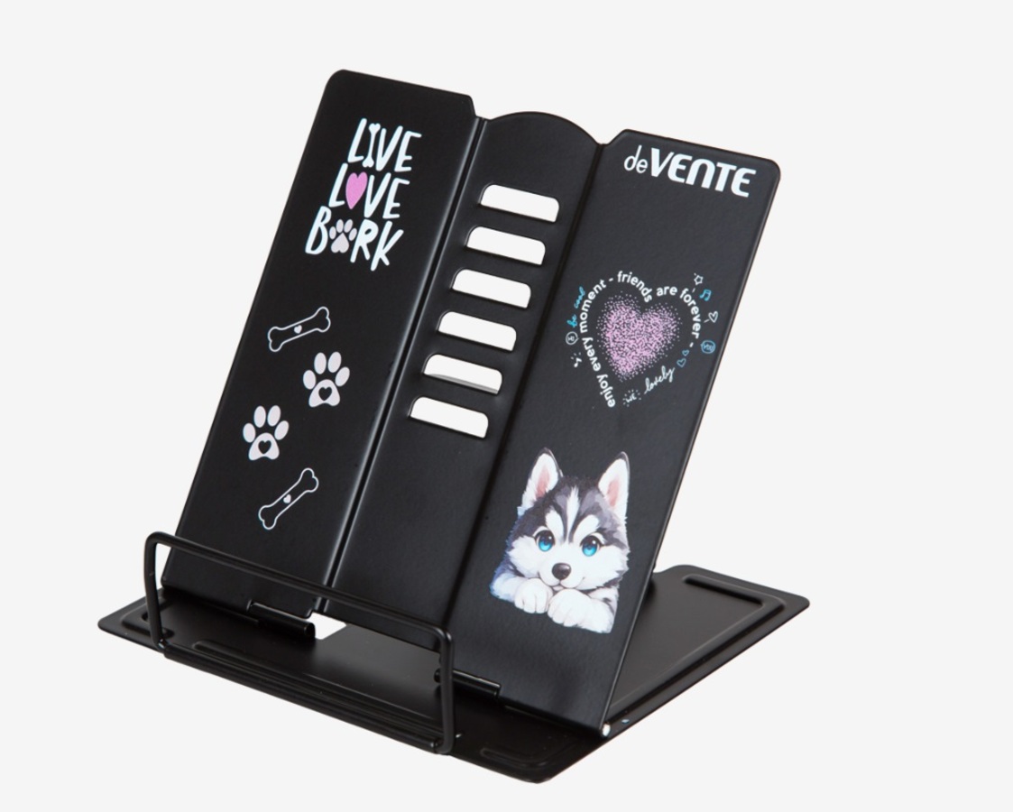 

Подставка для книг металл синяя Cute Husky deVENTE 8063517 (жен)