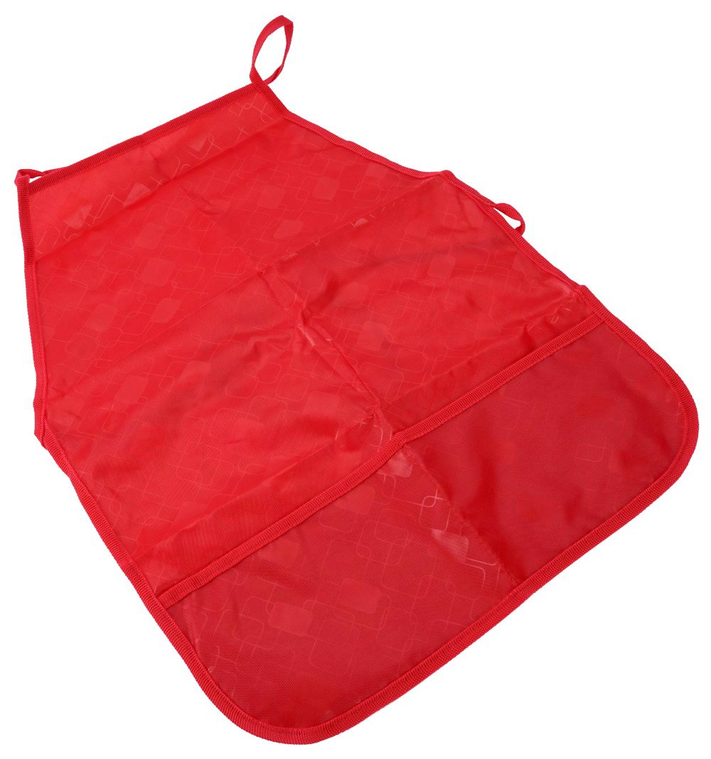 Фартук для труда 39х49см 2 кармана Красный ПЧЕЛКА ФДТ-1 жен 95₽