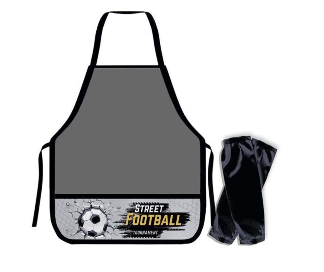 

Набор накидка и нарукавники для труда 39х49см карман Street Football ПЧЕЛКА НФ-2 (муж)