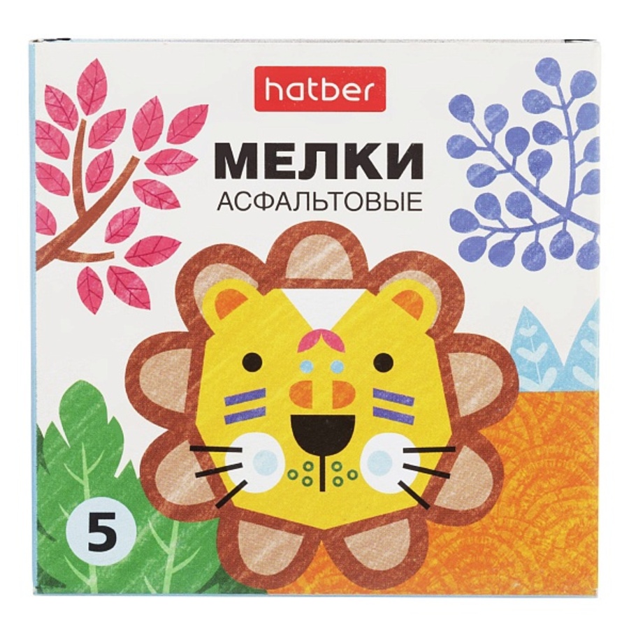 

Мелки для асфальта 5цв Нарисуй-ка! HATBER ML_082954