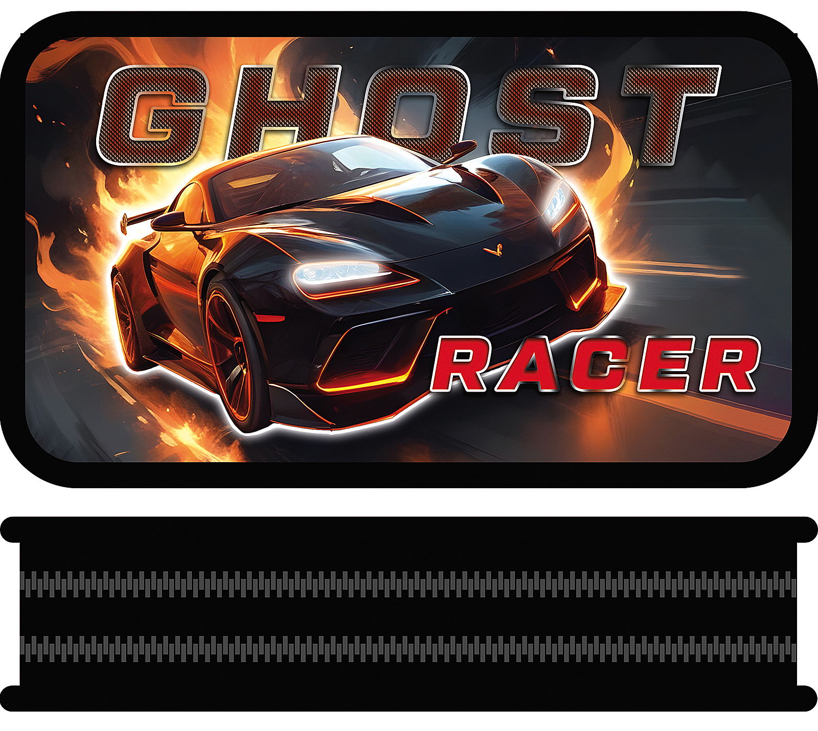 

Пенал 2отд. Ghost racer 105х190мм ткан.торец ПЧЕЛКА ПО-090 (муж)