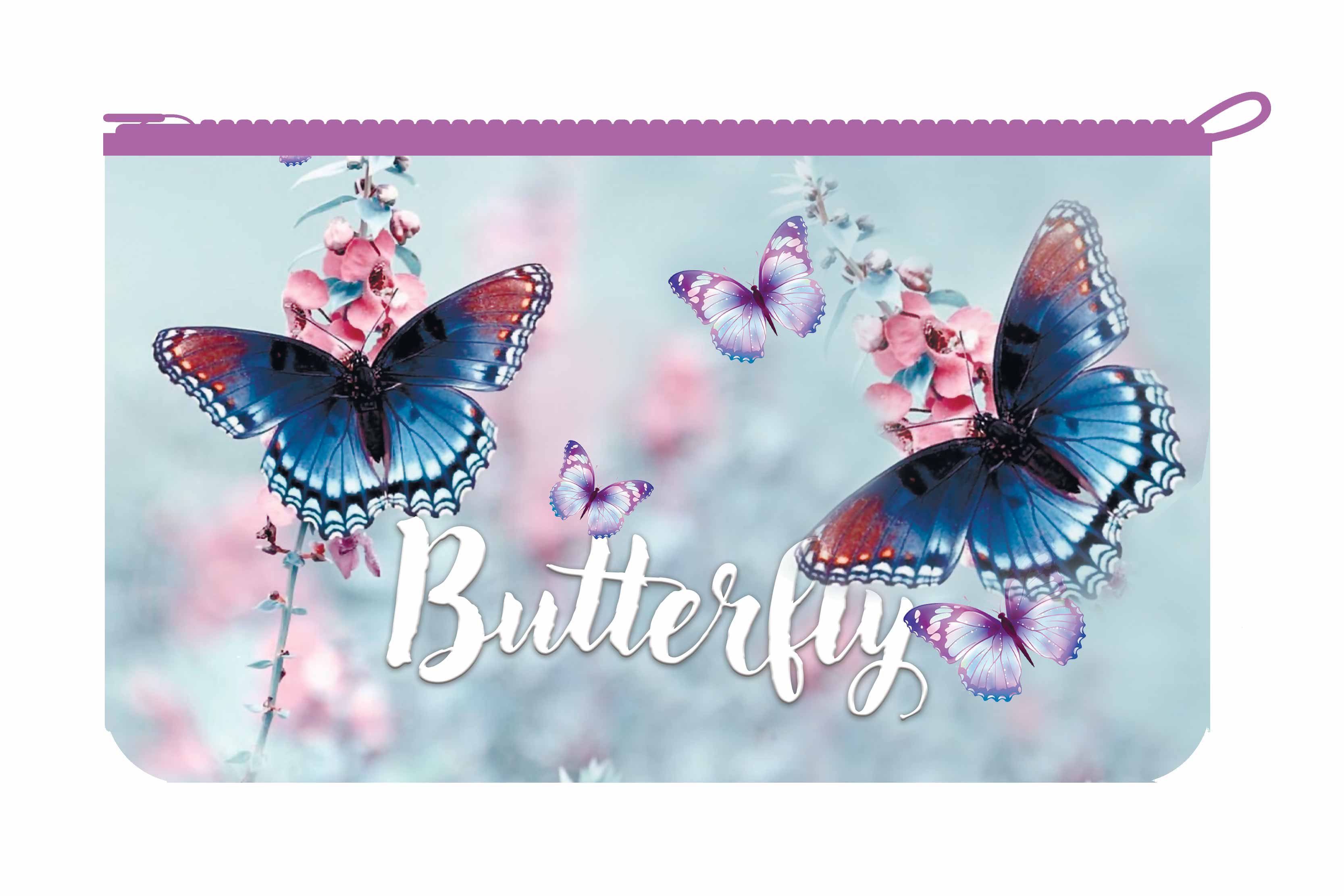 

Пенал косметичка 5отд. Премиум Butterfly ПЧЕЛКА ПК-51 (жен)