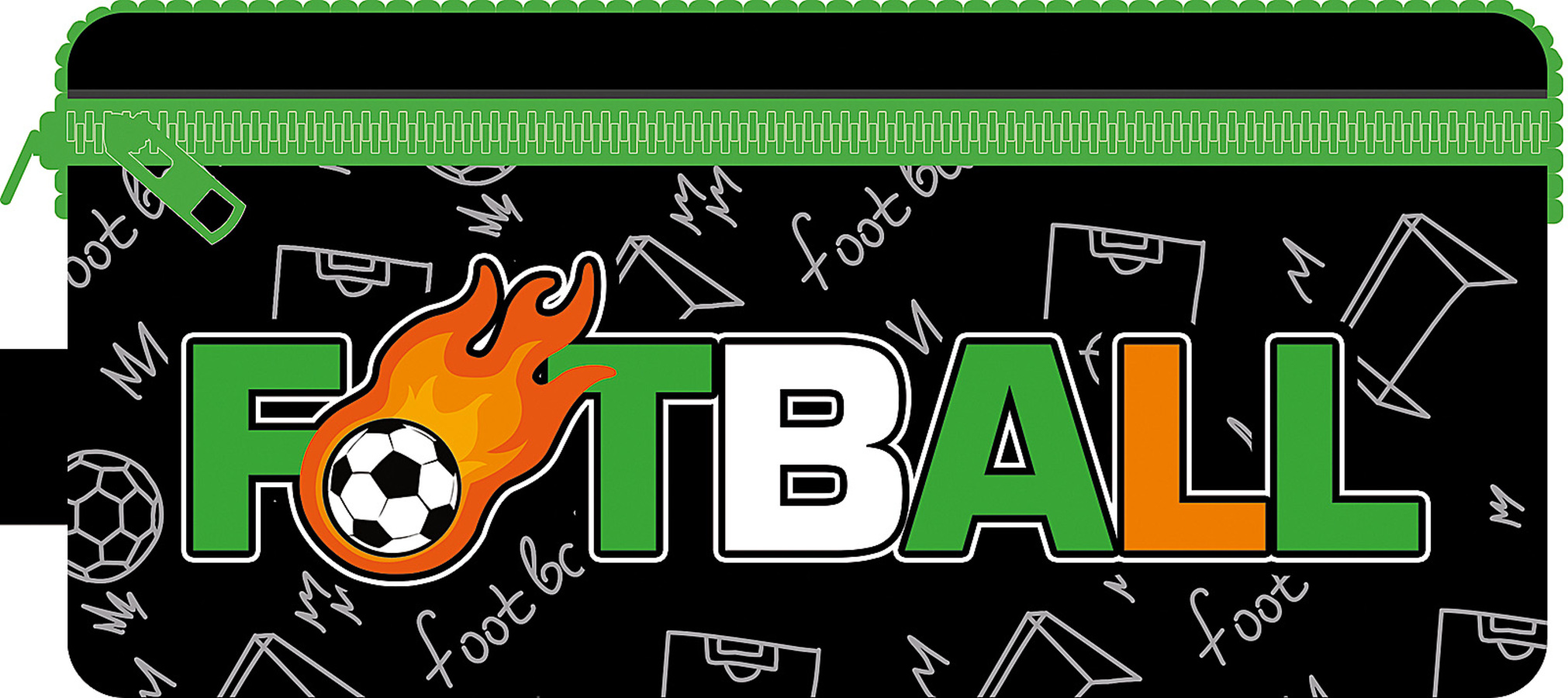 

Пенал косметичка 1отд. Football ПЧЕЛКА К-11 (муж)