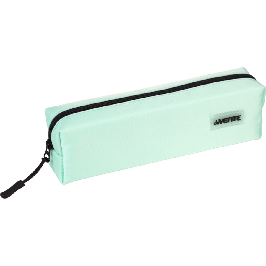 

Пенал косметичка 1отд. Color Balance 210х60х40мм прямоуг. каучук.апплик. мятный deVENTE 7020532