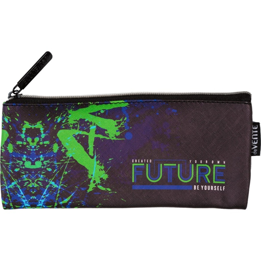 

Пенал косметичка 1отд. Label Future 215x90x10мм кожзам deVENTE 7024512 (уни)