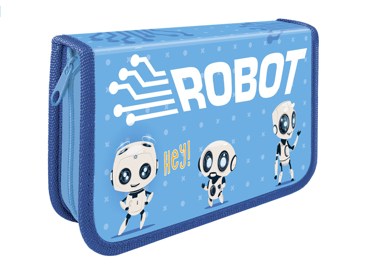 

Пенал 1отд. большой Robot 115х190мм soft ПЧЕЛКА ПО-021 (муж)