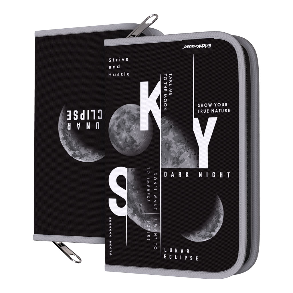 

Пенал 1отд. большой Moon Cycle 135х205мм ERICH KRAUSE 57557 (муж)