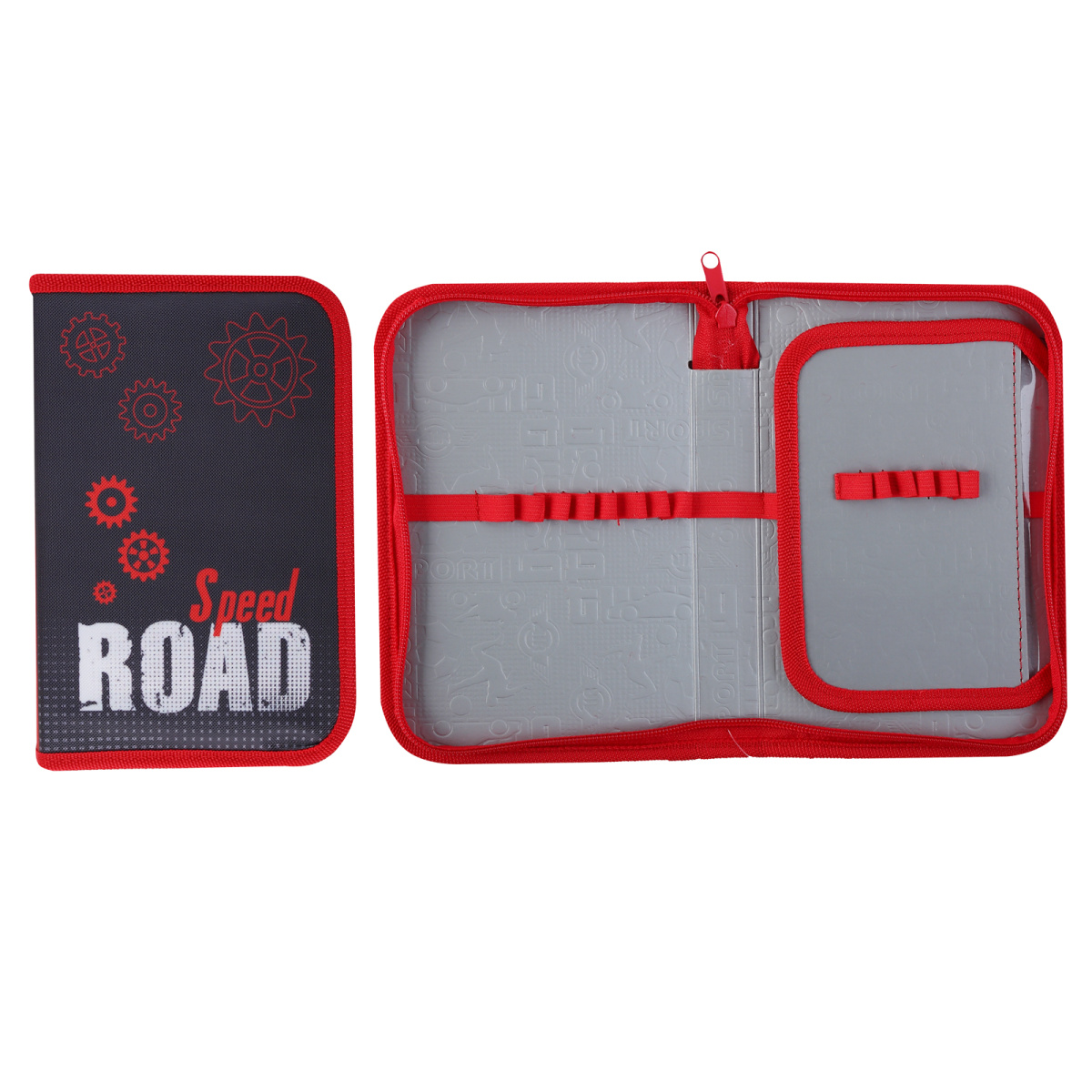 

Пенал 1отд. большой Speed road 130х200мм откидная планка Кокос 251717 (муж)