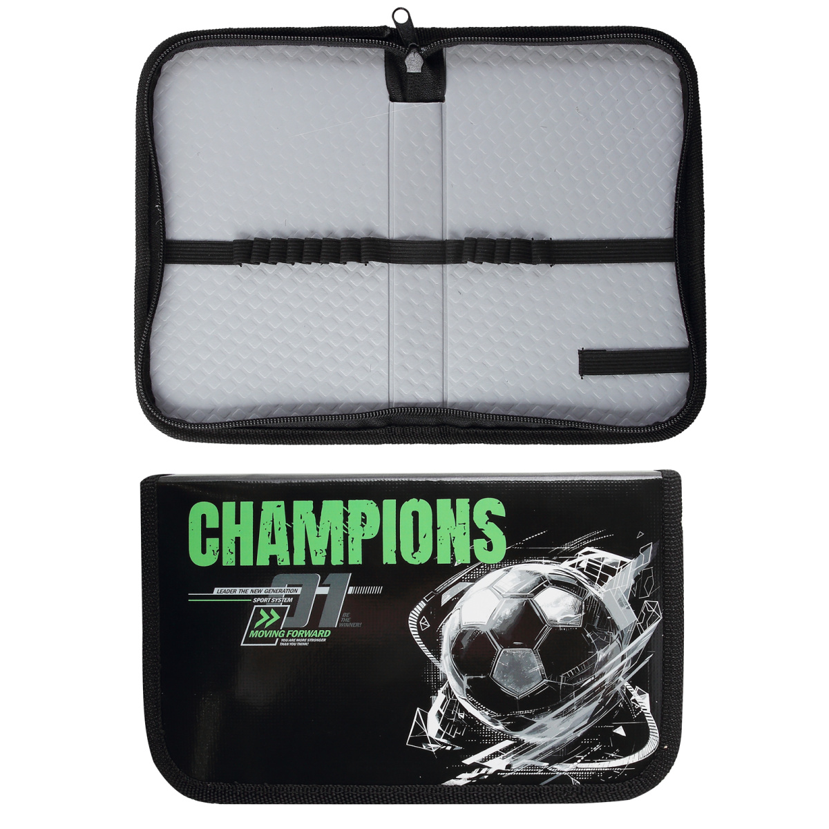

Пенал 1отд. средний Champions 110х190мм лам.картон ПО-02 Кокос 251694 (муж)