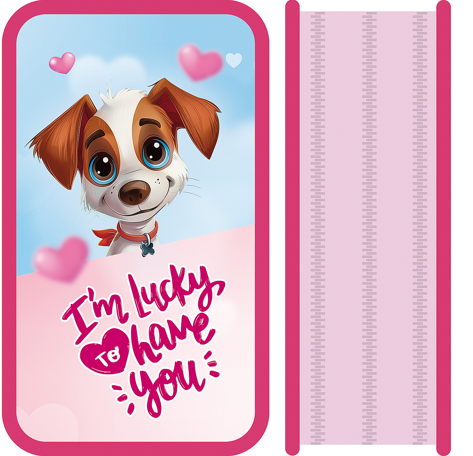 

Пенал 3отд. Cute dog 190х105мм ПЧЕЛКА ПО-110 (жен)