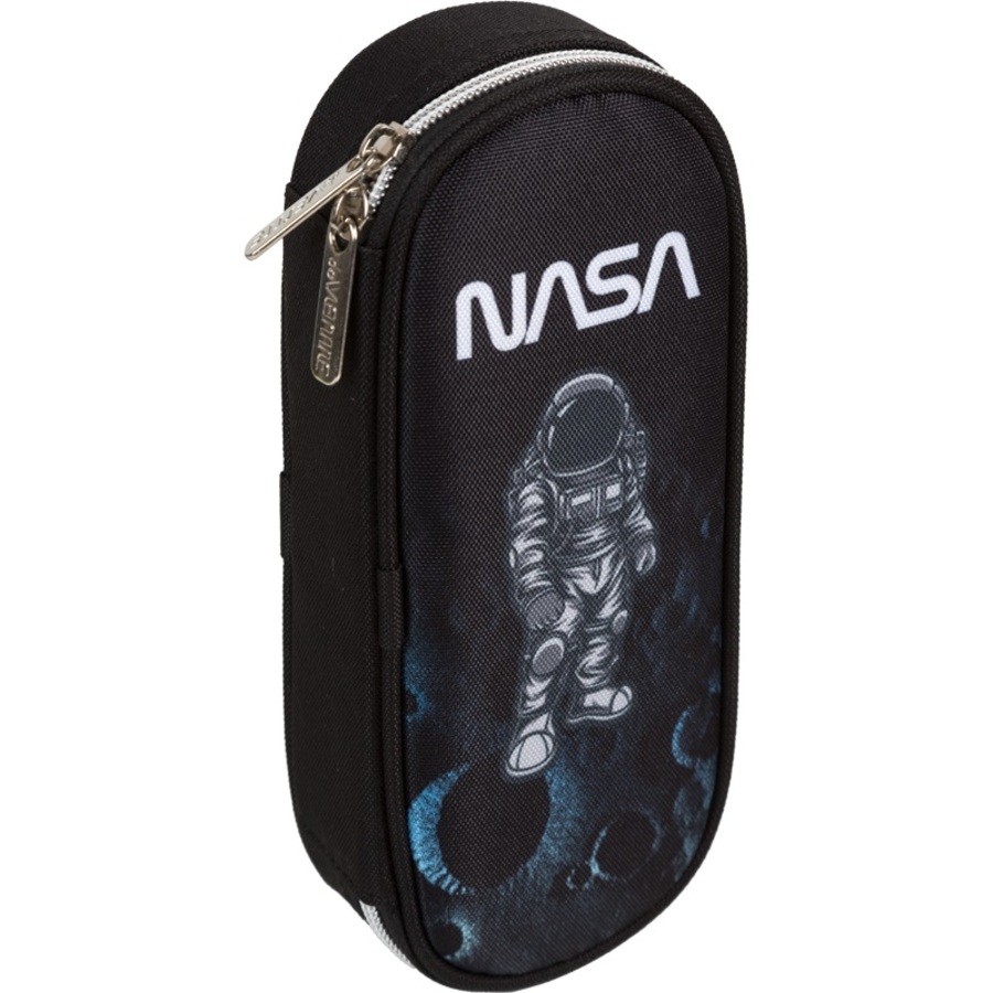 

Пенал футляр 1отд. Nasa 210x80x50мм овальный внут.органайзер-створка deVENTE 7023520 (муж)