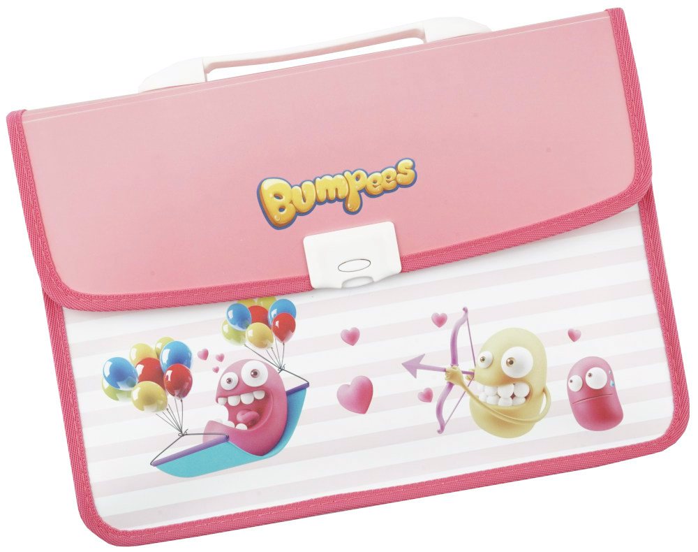 

Портфель пласт А4 детский 2отд. Bumpees DELI EZ60002 (уни)