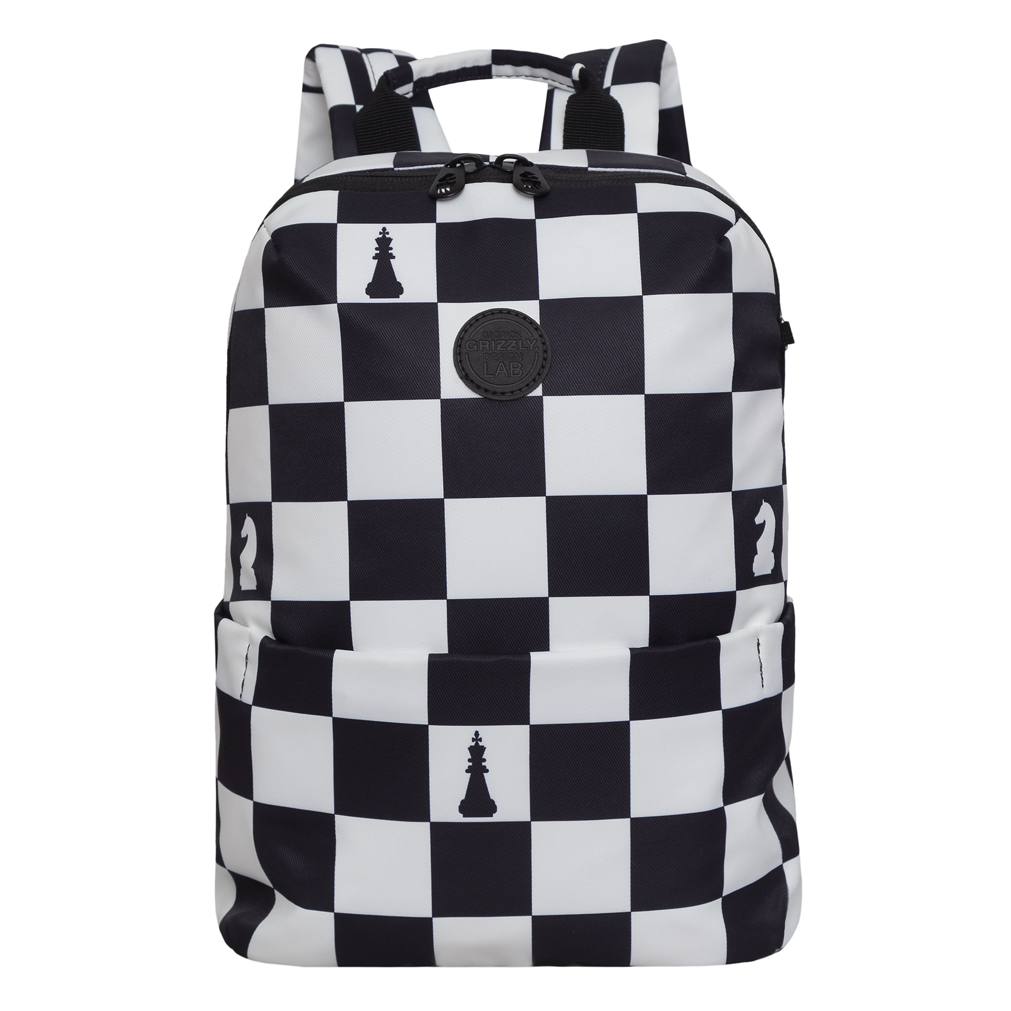 

Рюкзак городской 1отд. Шахматы 24х34х12см GRIZZLY