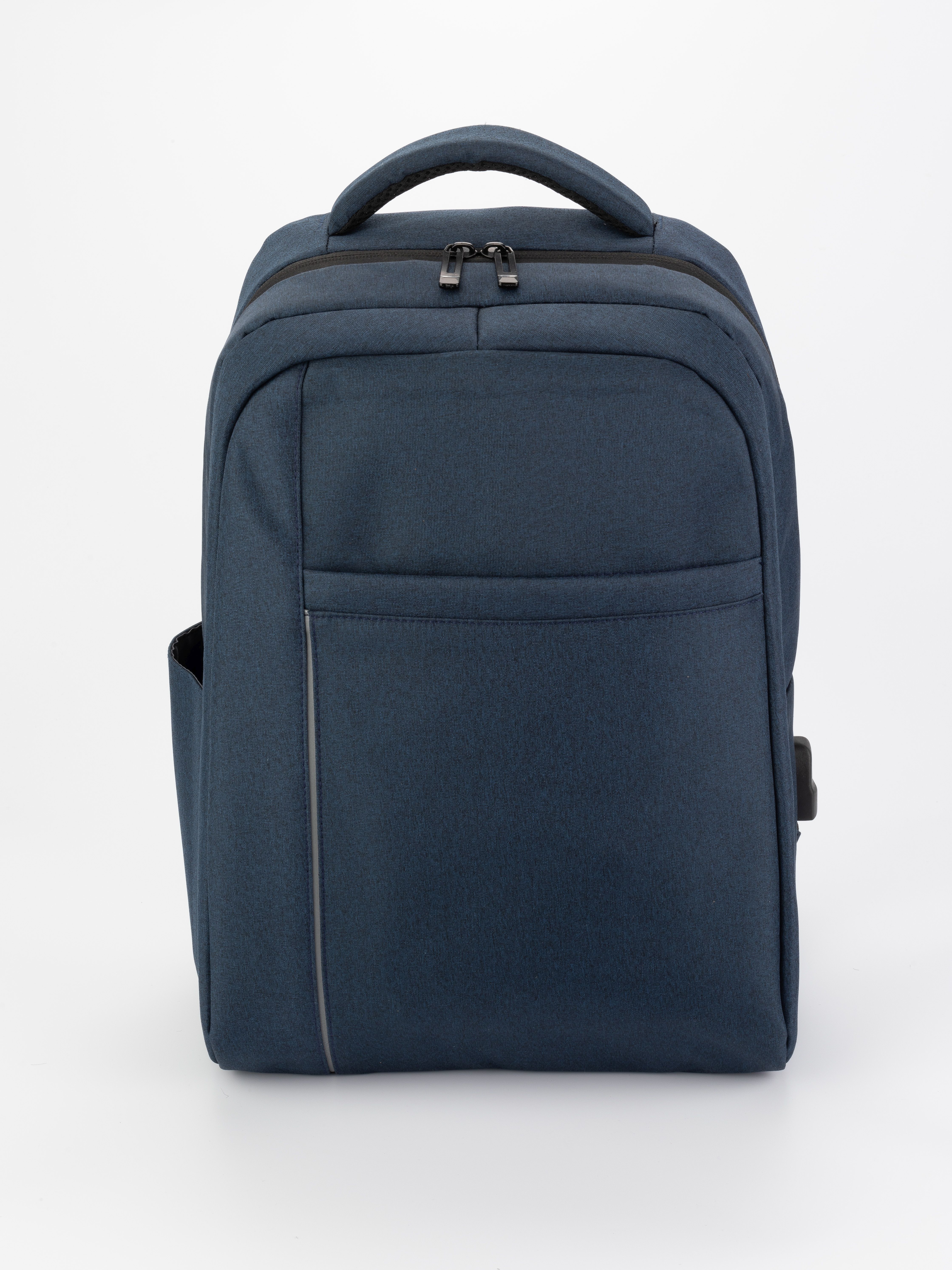 

Рюкзак 1отд. Синий 41x29x11,5см полиэстер 2карм. уплот.спинка USB Sanvero