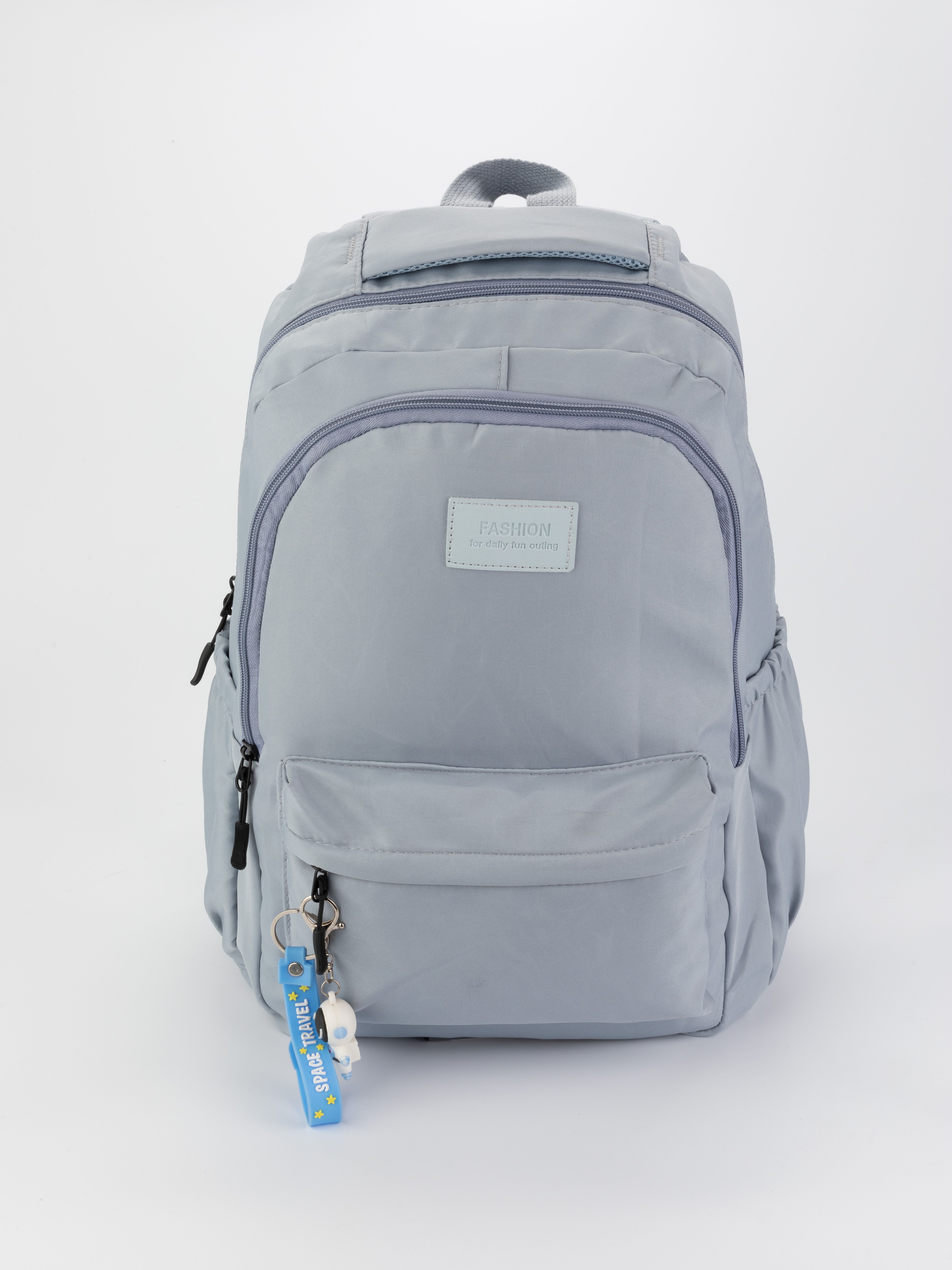 

Рюкзак городской 1отд. Серо-голубой 41х29х19см пулеры со светоотражающими элементами Sanvero