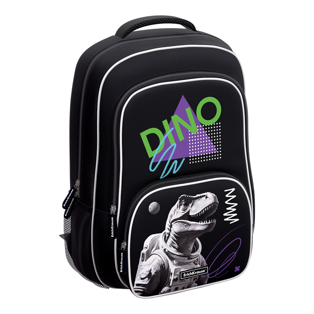 

Рюкзак школьный 1отд. ErgoLineR 20L Dino Hobby 33х44х22см ERICH KRAUSE