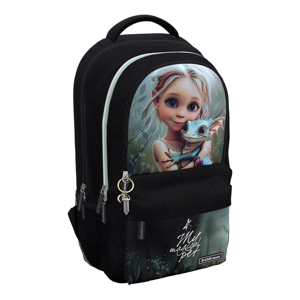 

Рюкзак школьный 3отд. ActiveLine Ergoback Magic Pet 42x27x19см ERICH KRAUSE