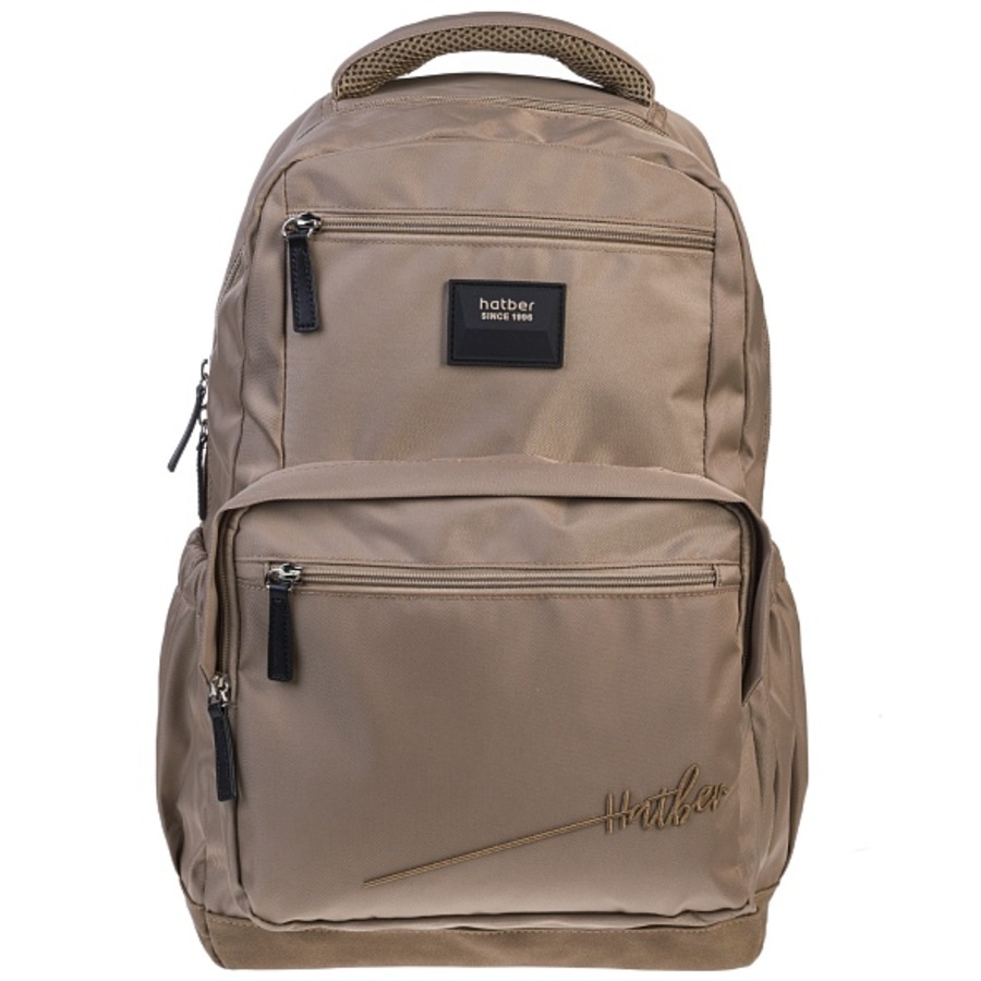 

Рюкзак 2отд. Prime Dark beige 46х31х17см 4 кармана HATBER