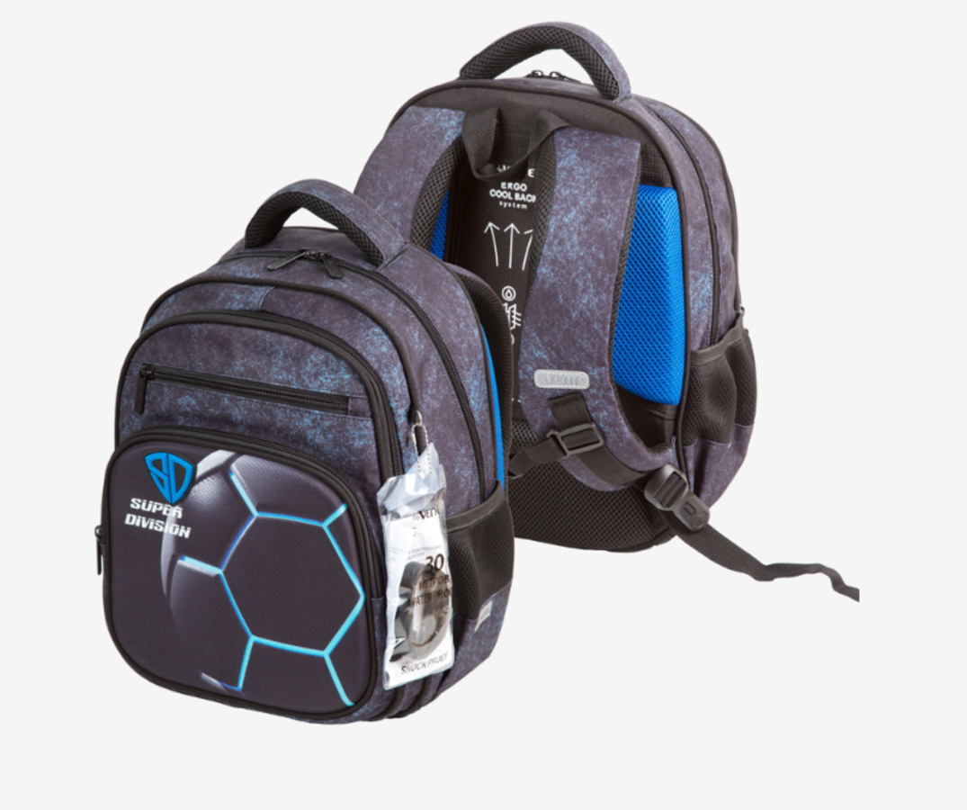 

Рюкзак 2отд. Grade Super Division 16L 37x28x16см органайзер 4 кармана deVENTE
