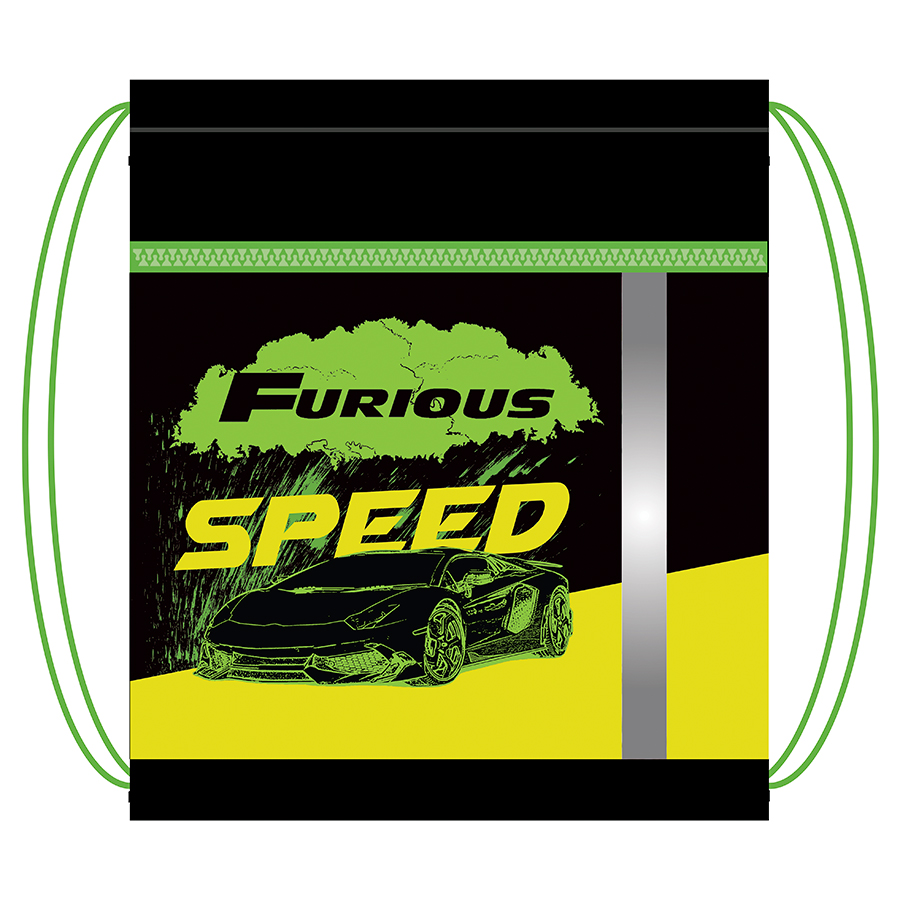 

Сумка для обуви 1отд. Furious 36х46см карман светроотр. ПЧЕЛКА СДС-711 (муж)