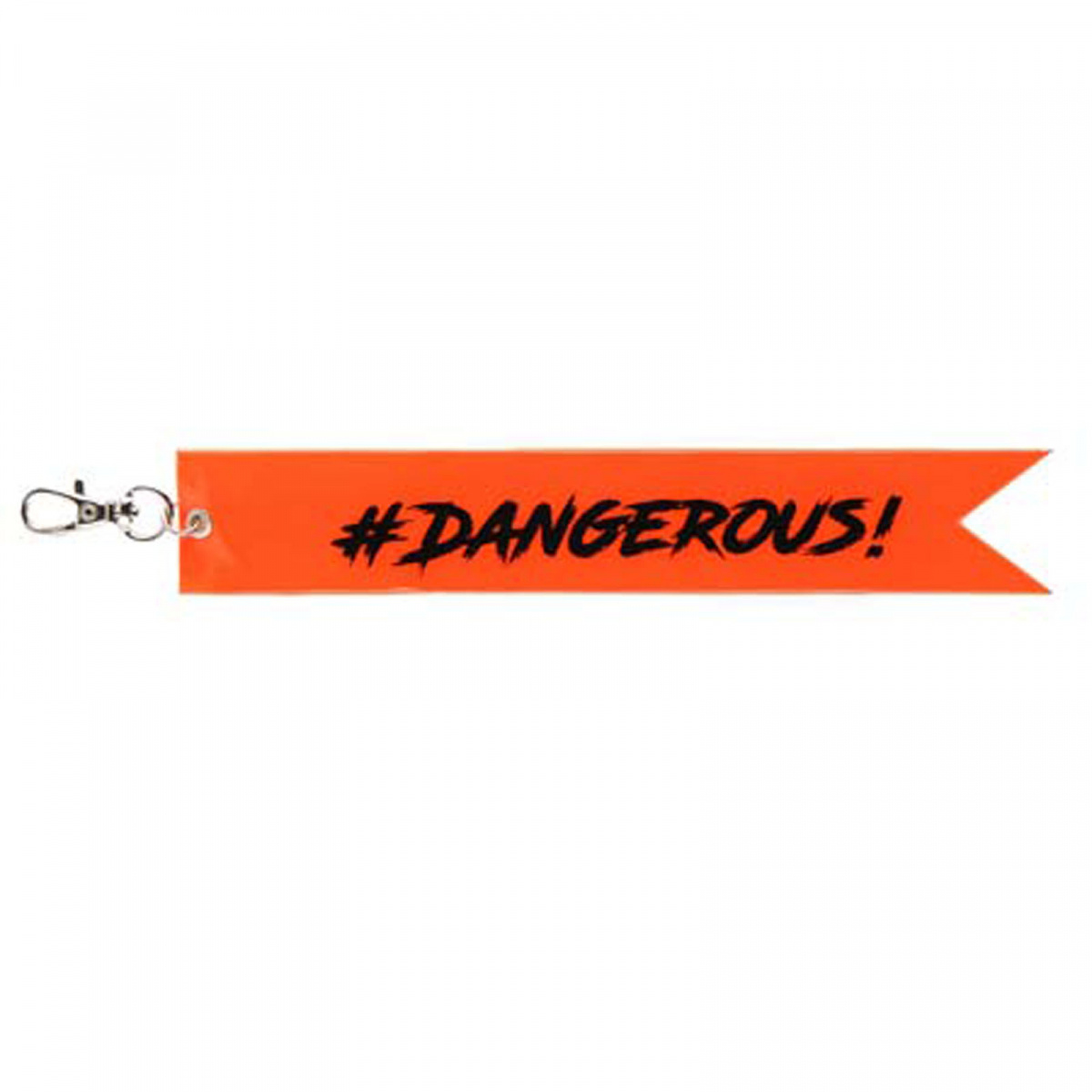 

Брелок светоотражающий ПВХ оранжевый 30х180мм Dangerous! Кокос 211613
