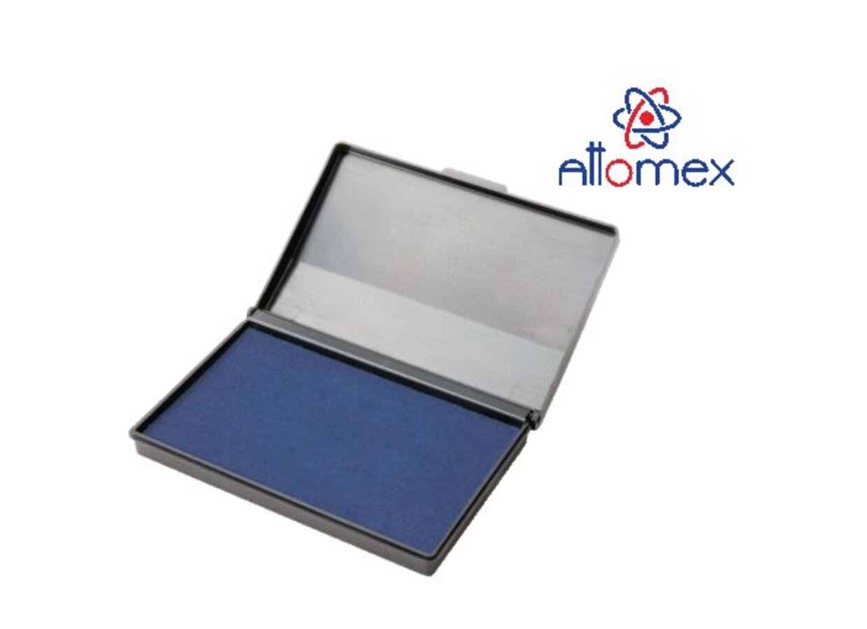 

Подушка штемпельная 110х70мм синяя на водной основе ATTOMEX 4117302