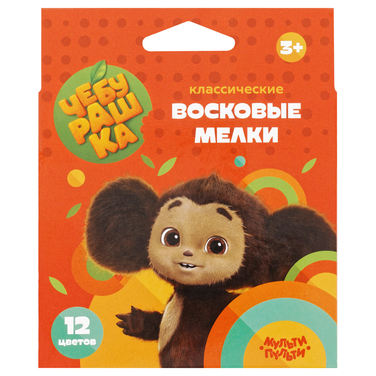 

Карандаши восковые 12цв круглые d-8мм карт.уп. Чебурашка МУЛЬТИ-ПУЛЬТИ МВЧБ_53003