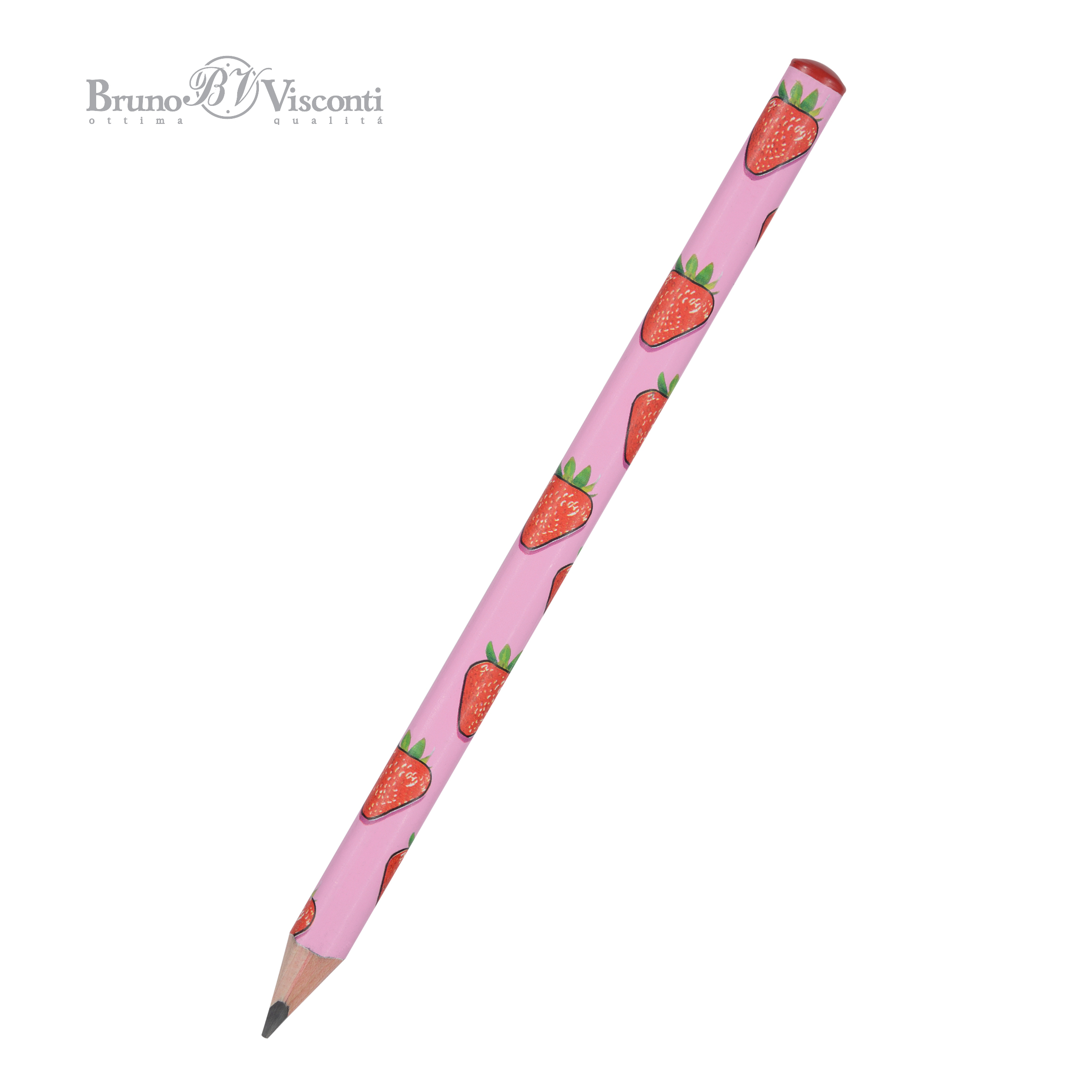 

Карандаш чернографитный 4B HappyGraphix Jumbo трехгр. ягоды BRUNO VISCONTI 21-0062/13