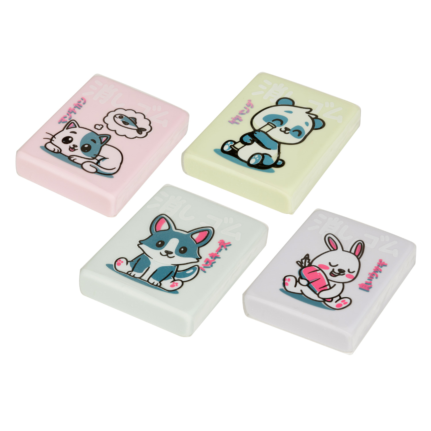 

Ластик Kawaii animals ассорти BRUNO VISCONTI 42-0062