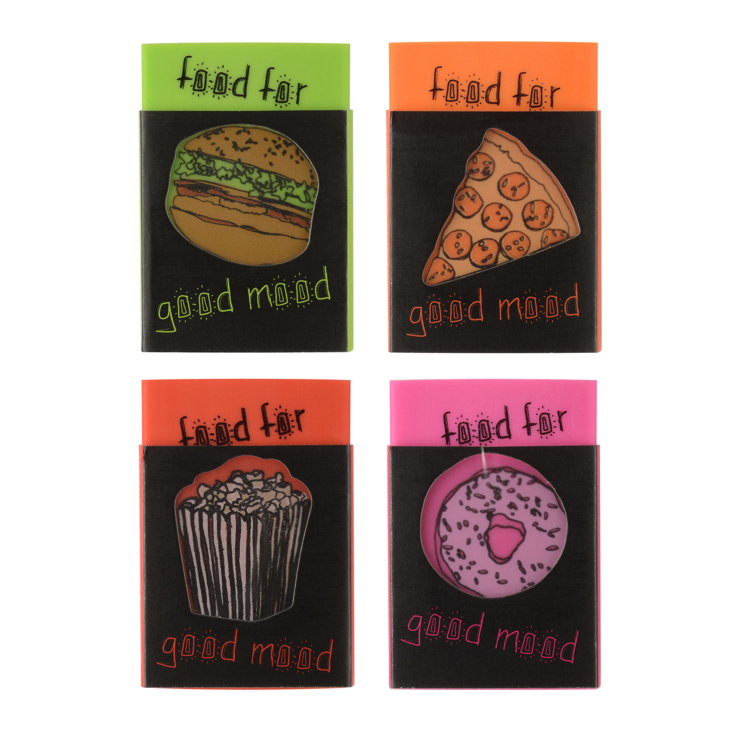 

Ластик HappyGraphix Fastfood ассорти BRUNO VISCONTI 42-0051