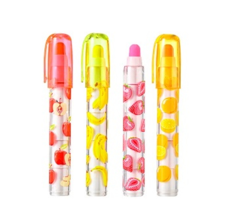 

Ластик - карандаш сегментный Fruits пласт.корпус ассорти MAZARI M-8539