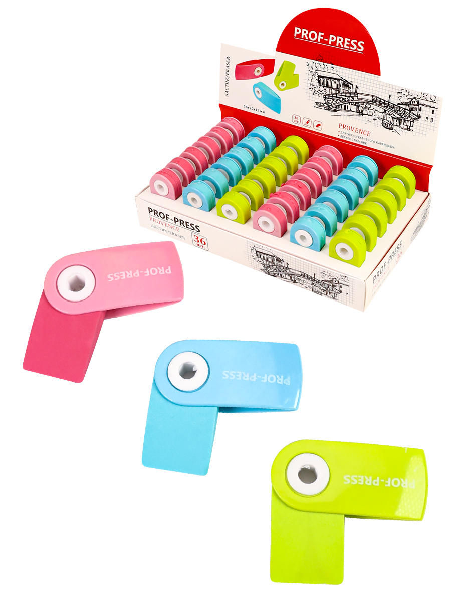 

Ластик фигурный Provence ассорти PROF-PRESS ЛС-0086