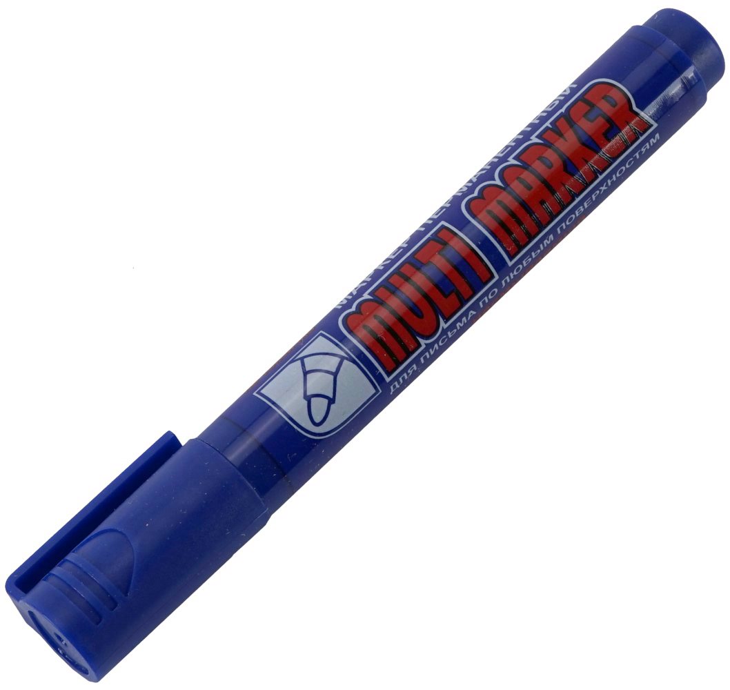 

Маркер перманентный Multi marker синий 3мм CROWN CPM-800