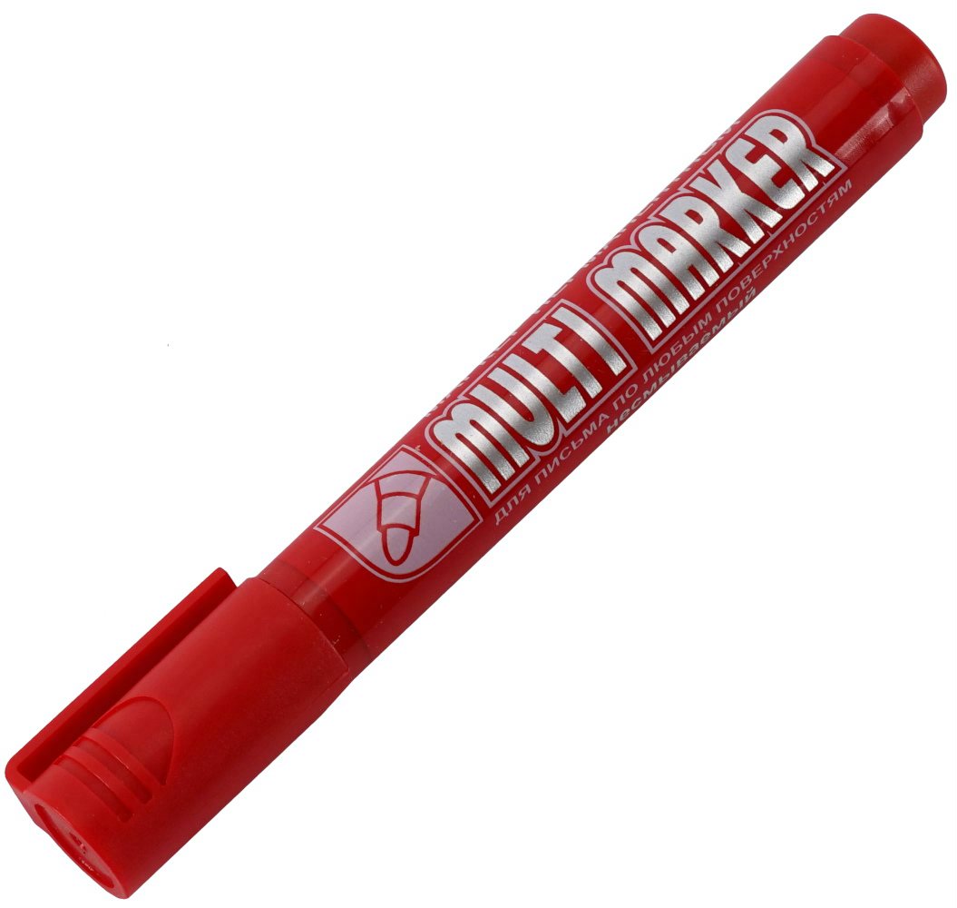 

Маркер перманентный Multi marker красный 3мм CROWN CPM-800