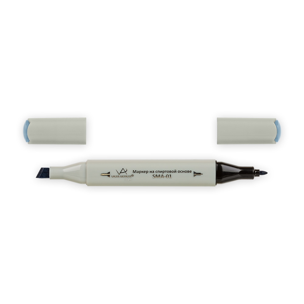 

Маркеры для скетчинга двухсторонние SMA-01 Blue Grey 5 серо-голубой VISTA-ARTISTA S527