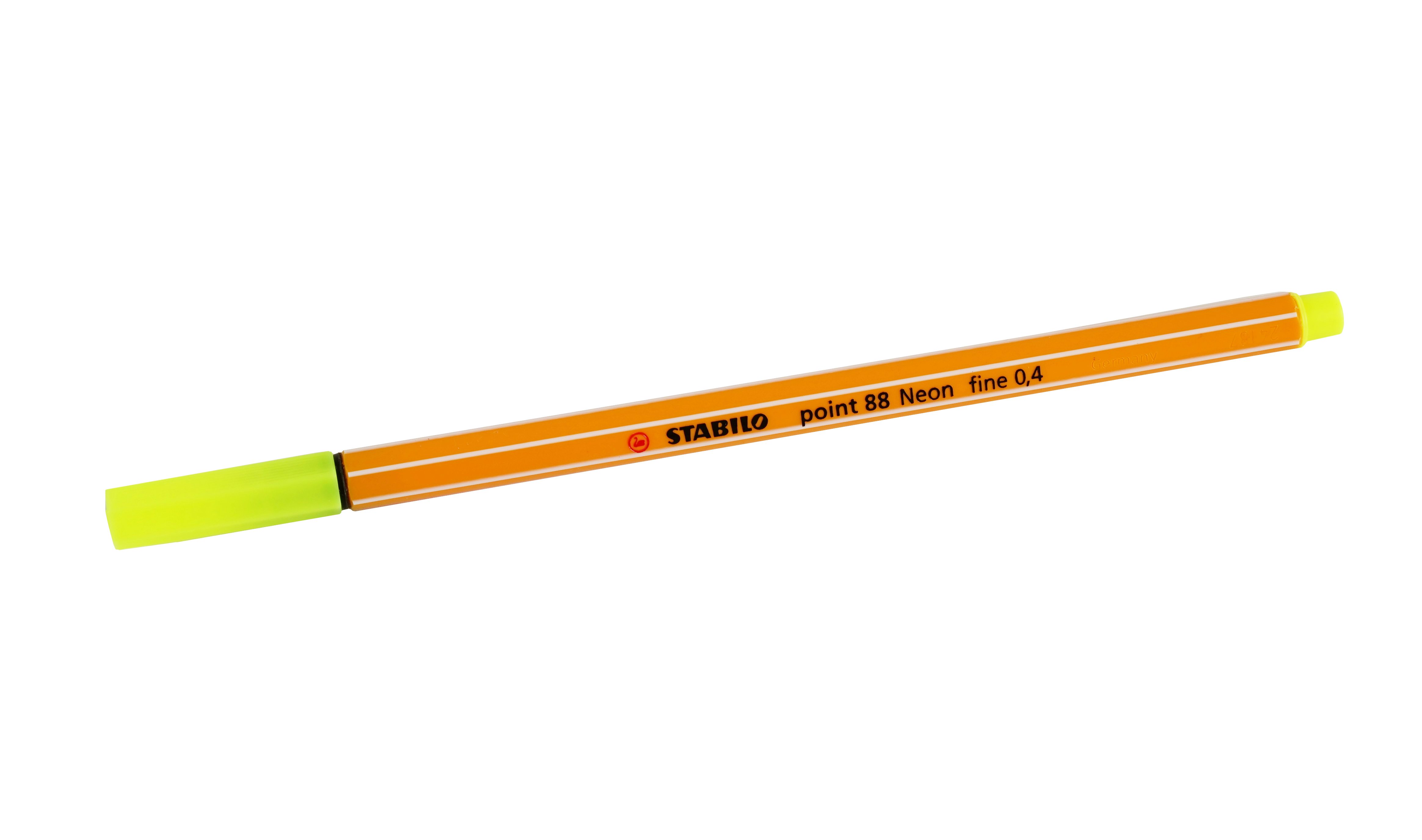 Ручка капилярная point неоновая желтая 04мм STABILO 88024 81₽