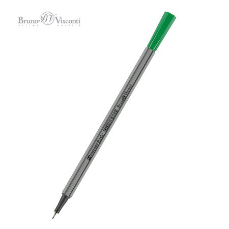 

Ручка капилярная зеленая 0,4мм Fineliner BRUNO VISCONTI 36-0010