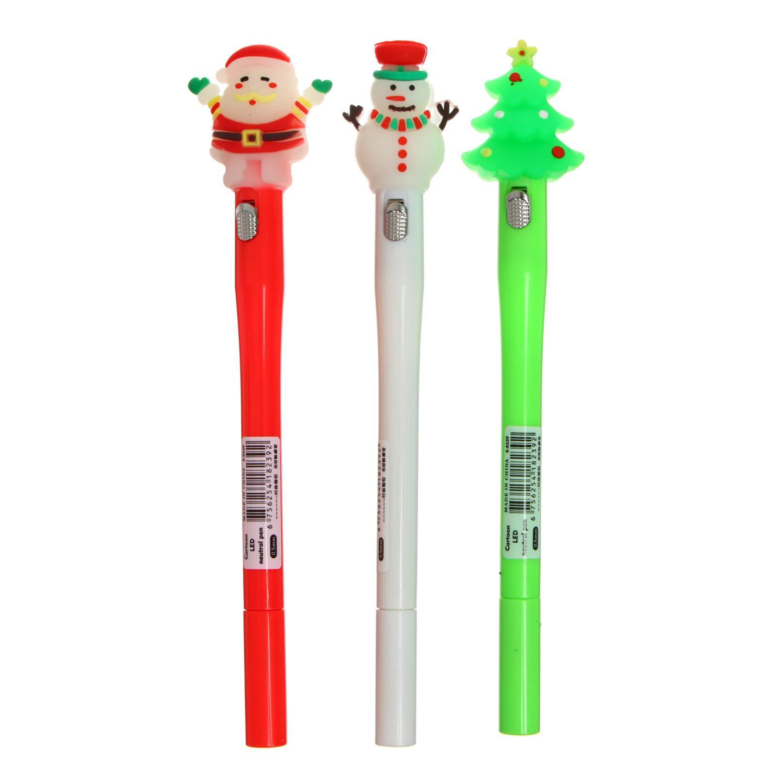 

Ручка сувенирная гелевая черная 0,5мм Новогодняя ассорти CALLIGRATA 4363532