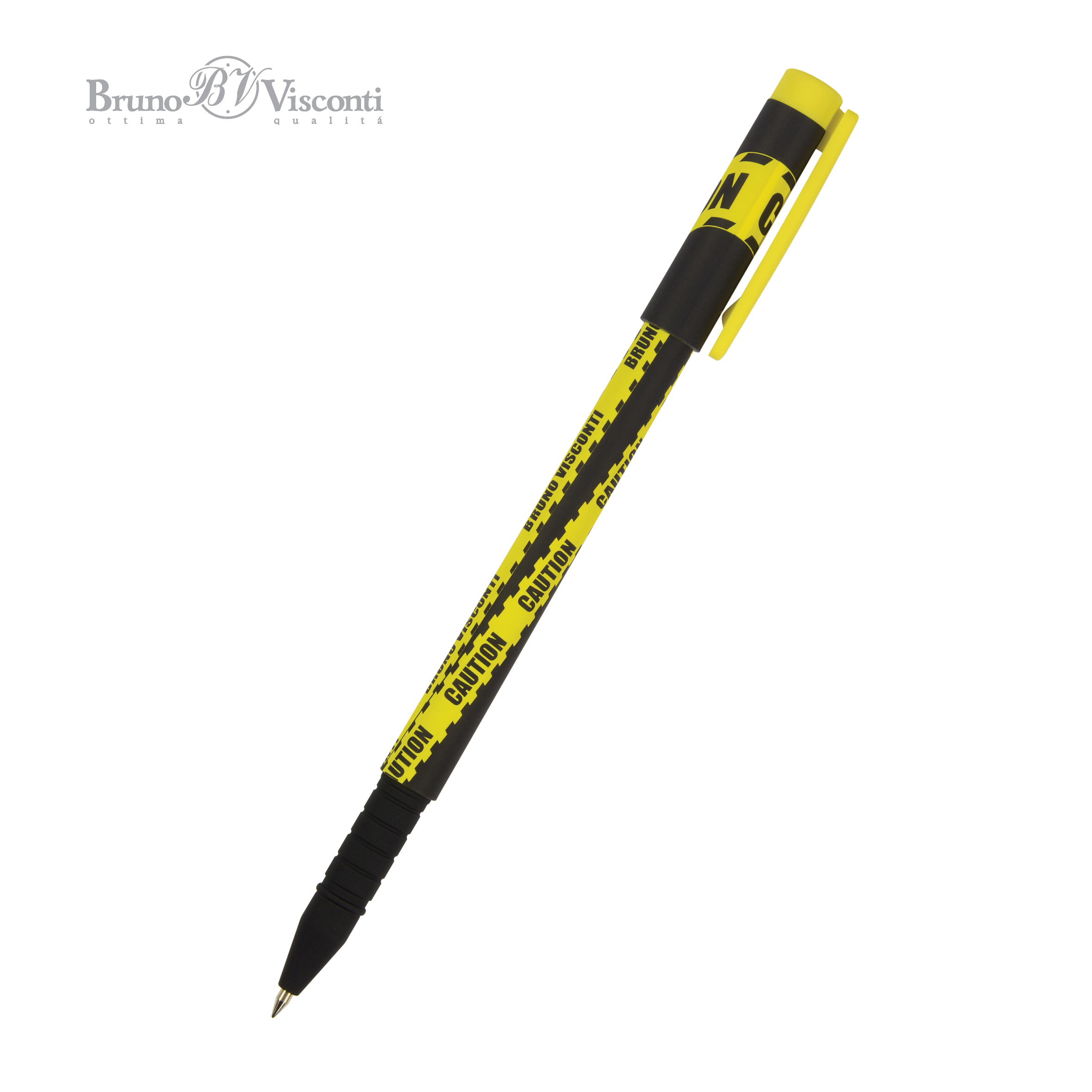 

Ручка шариковая синяя FunWrite Caution. Осторожно 0,5мм BRUNO VISCONTI 20-0212/50