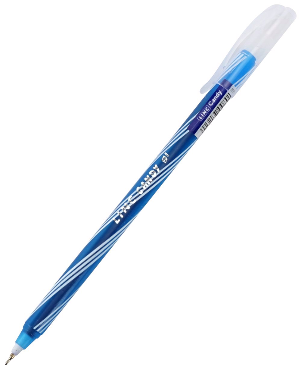 

Ручка шариковая синяя 0,6мм Candy LINC 7008/blue