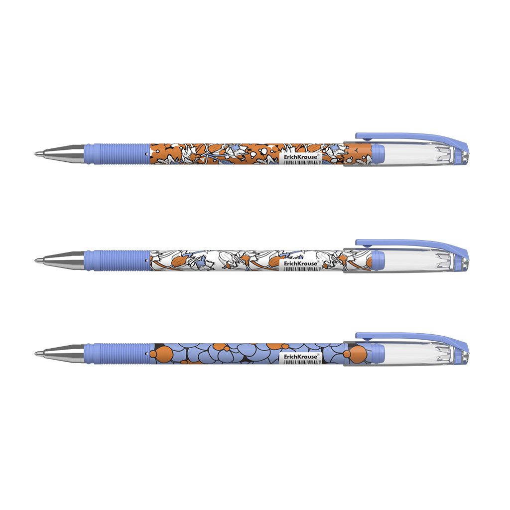 

Ручка шариковая синяя 0,7мм Tulips Stick ERICH KRAUSE 48080
