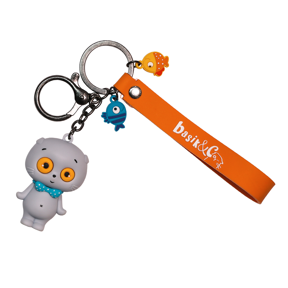 Брелок 55см BUDI BASA accessories Басик с подвесами Рыбки 455₽
