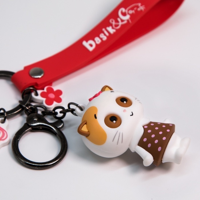 Брелок 55см BUDI BASA accessories Кошечка Ли-Ли с подвесом Пирожное 455₽