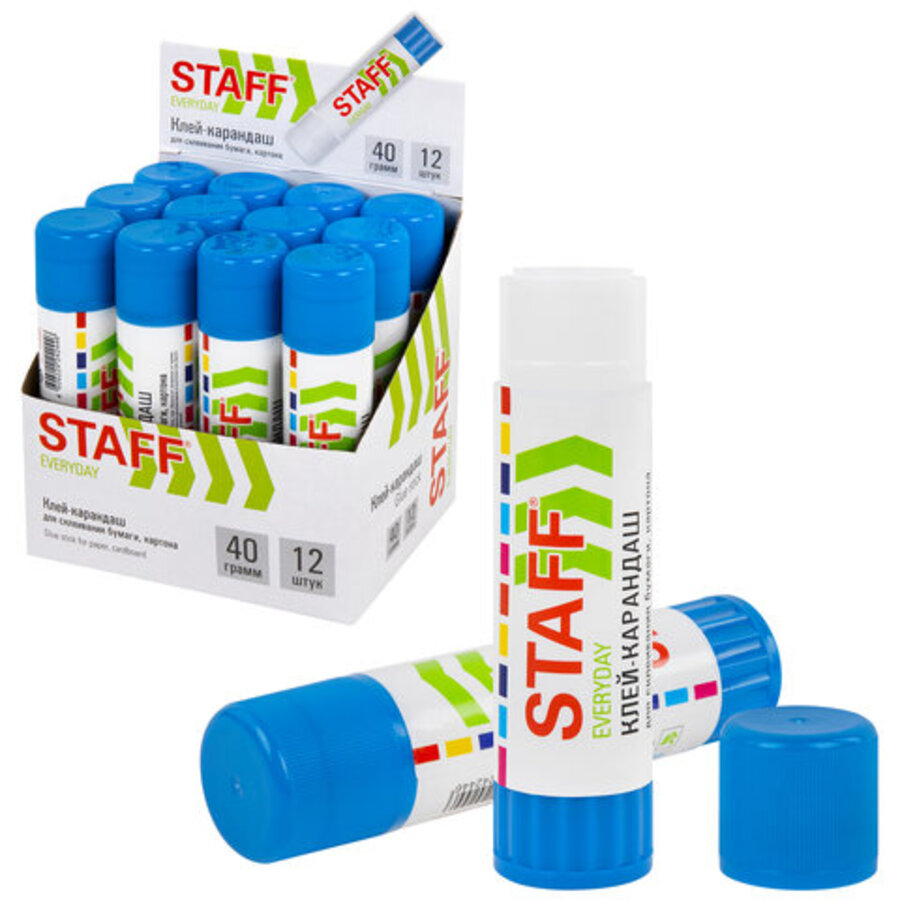 

Клей карандаш 40г PVA Everyday STAFF 228665