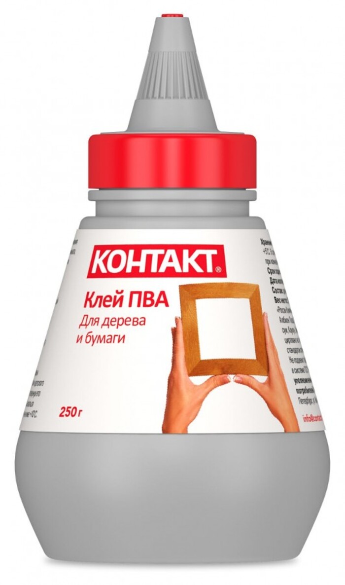 

Клей ПВА 250г с дозатором Контакт КК 72-250 ПВ/12054
