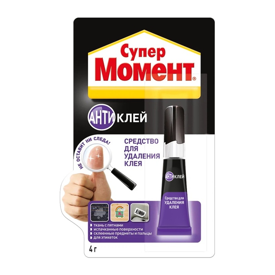 

Клей Супер Антиклей 4г Момент 3002488