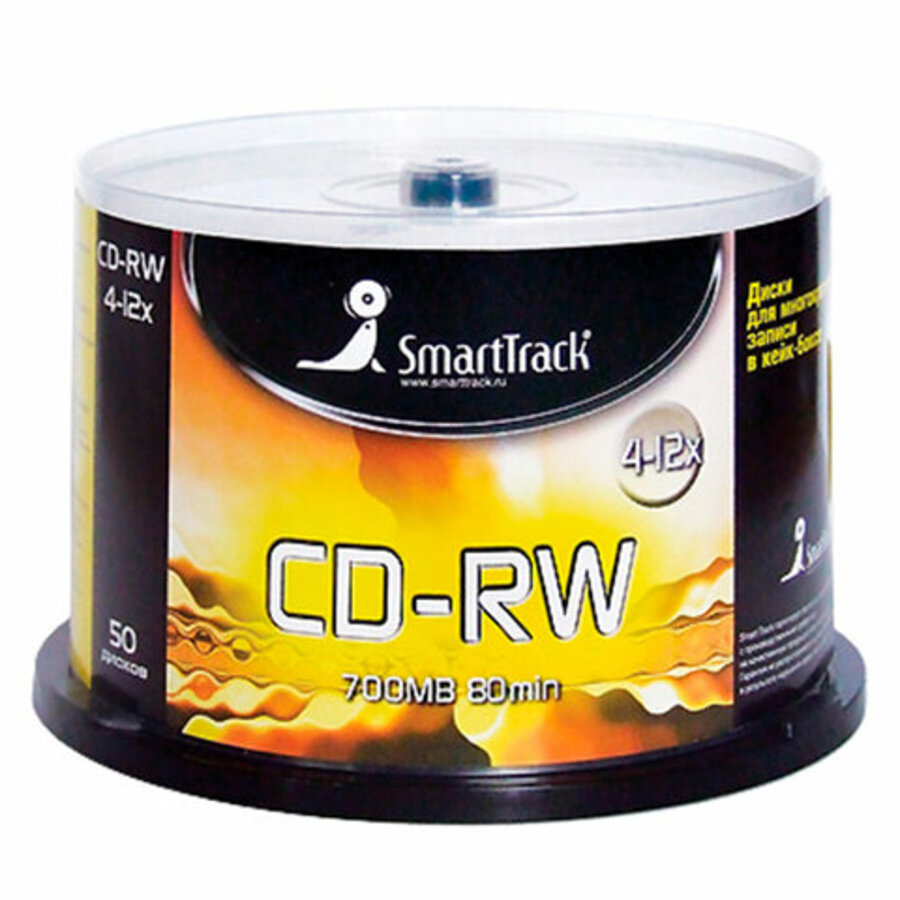 

Диск CD-RW 700мБ 4-12 цена за 1шт SmartTrack ST000200
